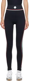 Casablanca Women Sports Leggings In Black