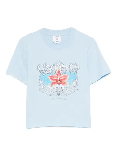 Casablanca T-shirt In Blue