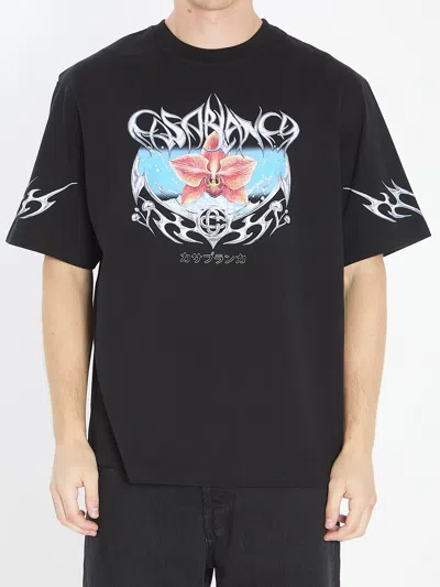 CASABLANCA CASABLANCA BLADES PRINT T-SHIRT