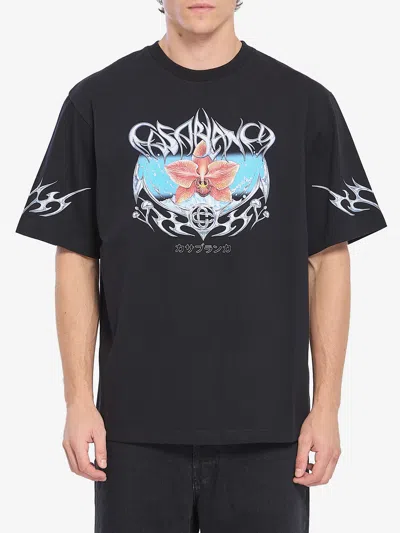 CASABLANCA BLADES PRINT TSHIRT