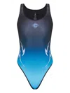 Casablanca Blades Swimsuit In Blue