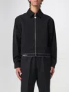 Casablanca Tailored Wool Jacket With Contrasting Logo In Black