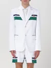 Casablanca Tailored Sport Jacket Featuring Button Detailing In White
