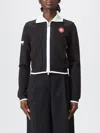 Casablanca Black Viscose Track Jacket In Black