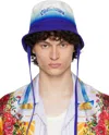 Casablanca Blue Fade Bucket Hat In Blue Fade Logo
