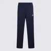Casablanca Mens Textured Trak Pants Round Pique In Blue