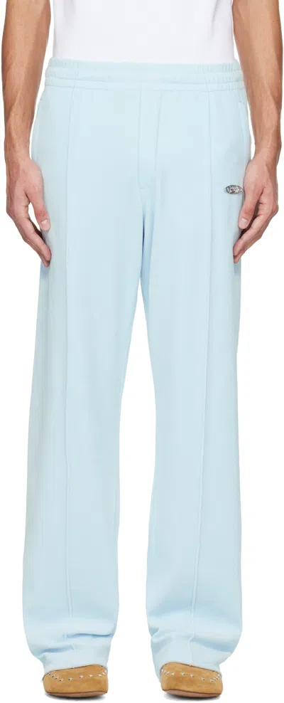 Casablanca Logo-plaque Track Pants In Blue
