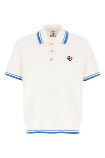 CASABLANCA 'BOUCLE' POLO SHIRT