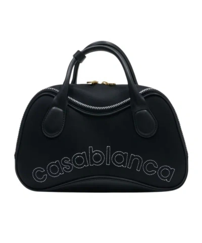 Casablanca Bowling Mini Purse In Black