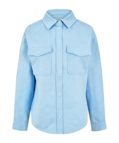 Casablanca Button Shirt In Blue