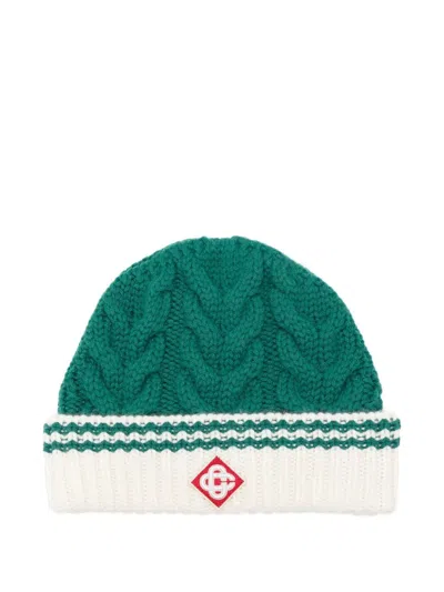 Casablanca Cable Knit Beanie