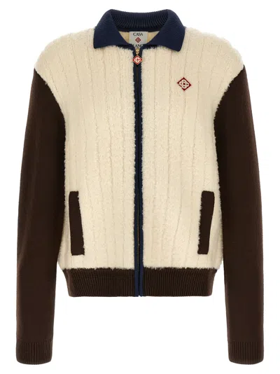 Casablanca 'café Culture' Jacket In Brown