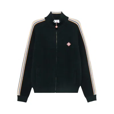 Pre-owned Casablanca Cafe Culture Track Jacket 'navy' | Blue | Men's Size L