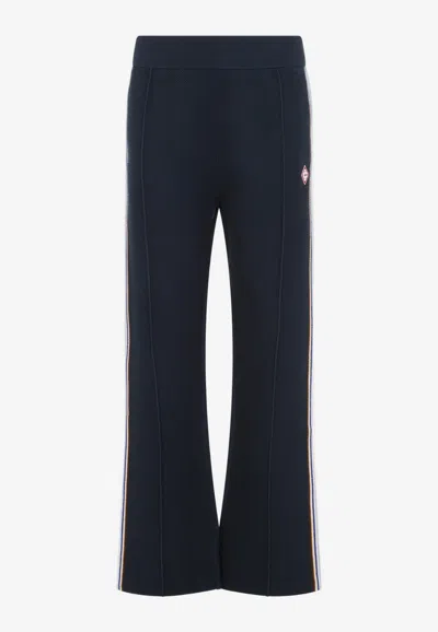 Casablanca Cafe Culture Track Pants With Side Stripe In Multi