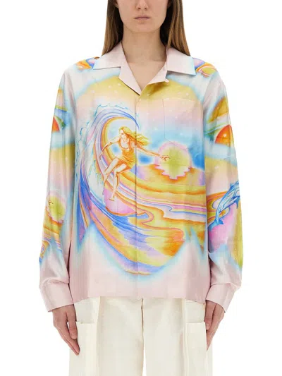 CASABLANCA CASABLANCA "PSYCHEDELIC NIRVANA" SHIRT