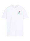 Casablanca Mountains Waves Print T-shirt In White