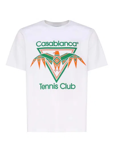 CASABLANCA CAMISETA - BLANCO