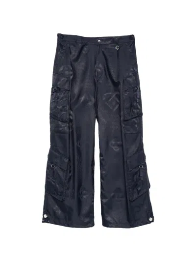 Casablanca Cargo Trousers In Blue