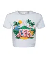 Casablanca Casa Beach Wave Printed Baby Tee