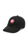 Casablanca Casa Logo Diamond Patch Cap In Black
