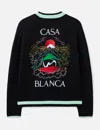 Casablanca Casa Mountain Temple Cardigan In Black