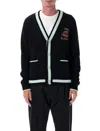 Casablanca Men's Casa Mountain Cardigan In Black