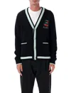Casablanca Men's Casa Mountain Cardigan In Black