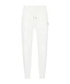 Casablanca Heart Patch Sweatpant Elastic Waistband In White