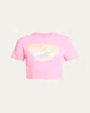 Shop Casablanca Casa Surf Printed Baby Tee
