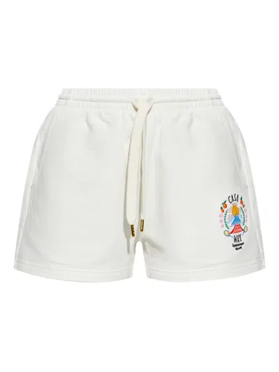 Casablanca Casa Way Embroidered Track Shorts