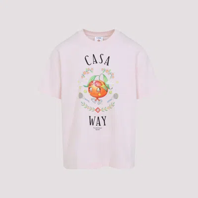 CASABLANCA CASA WAY KAWAII PRINTED T-SHIRT
