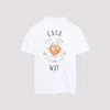 Casablanca Print T-shirt In White