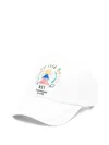 Casablanca Casa Way Mountain Baseball Cap In White