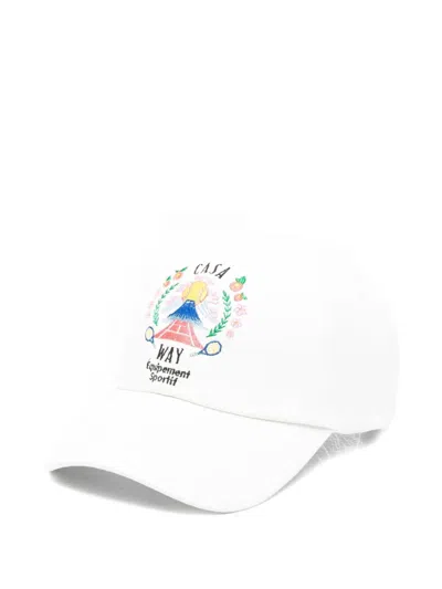 Casablanca "casa Way Mountain" Embroidered Cap