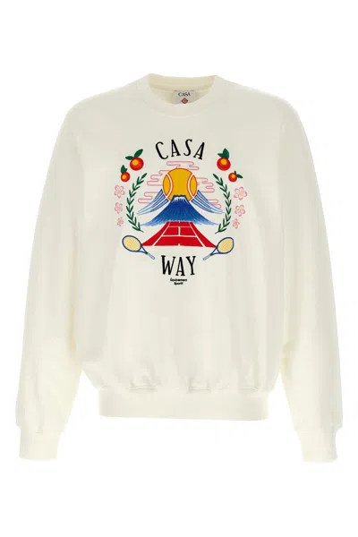 CASABLANCA 'CASA WAY MOUNTAIN' SWEATSHIRT