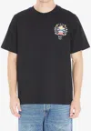 Casablanca Casa Way Mountain Tshirt In Black