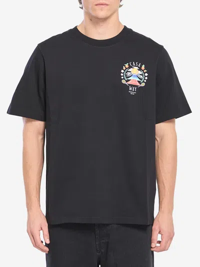CASABLANCA CASA WAY MOUNTAIN TSHIRT