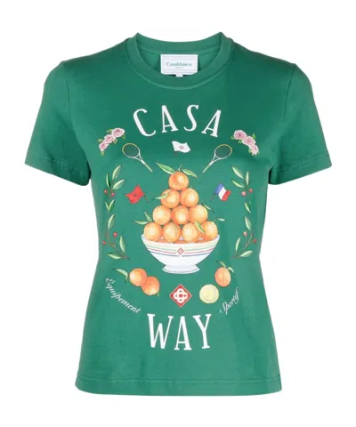 CASABLANCA CASABLANCA CASA WAY T-SHIRT