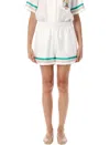 Casablanca Shorts Casa Way Tennis In White