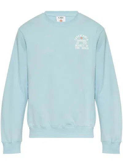 CASABLANCA CASABLANCA CASA WAY SKATE PRINTED SWEATSHIRT