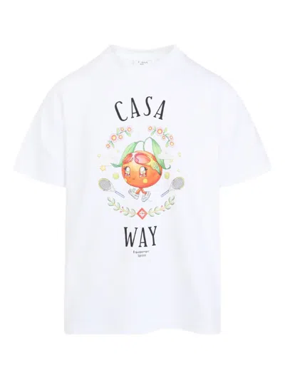 CASABLANCA CASA WAY T-SHIRT