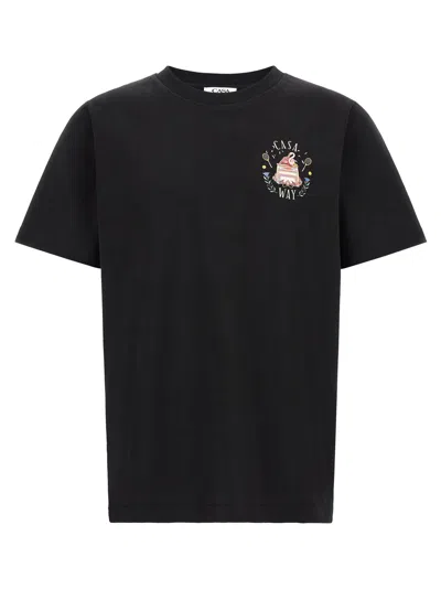 Casablanca Casa Way T-shirt In Black