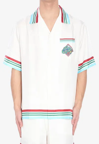 CASABLANCA CASA WAY WORLD SERIES BOWLING SHIRT