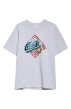 Casablanca Casa Way World Series Printed T-shirt In Gray