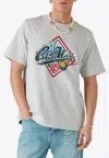Casablanca Casa Way World Series Printed T-shirt In Gray