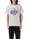 Casablanca Casa Way World Series Printed T-shirt In Gray