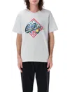 Casablanca Casa Way World Series Printed T-shirt In Gray