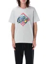 Casablanca Casa Way World Series Printed T-shirt In Gray