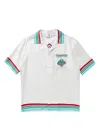Casablanca Casa Way World Series Silk Shirt In White