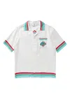 Casablanca Casa Way World Series Silk Shirt In White